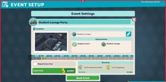 Choosing A Specific Room For the Event 