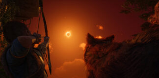 Sun and moon God Of War Ragnarok
