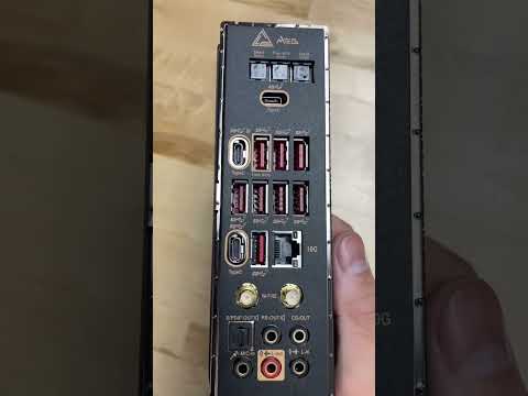 MEG X670E ACE Unboxing/First Look #shorts #am5 #ryzen