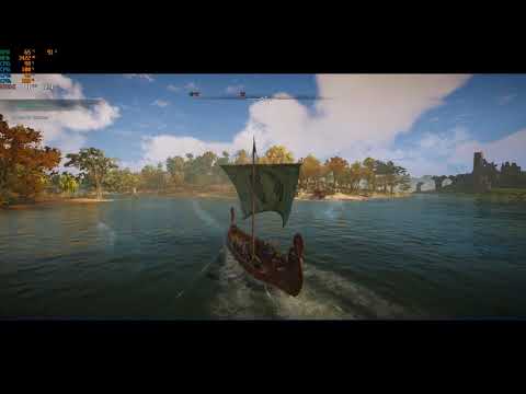 Assassin's Creed Valhalla Low Graphics Preset On GTX 1070 + i5 7600K