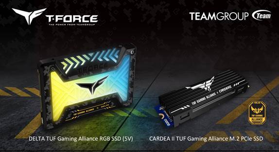 TEAMGROUP ASUS TUF SSDs