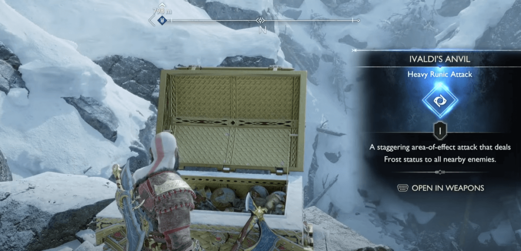 Ivaldi’s Anvil God Of War: Ragnarok
