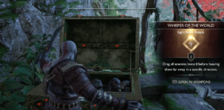 Whisper Of The World God Of War: Ragnarok