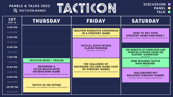 TactiCon Steam Event